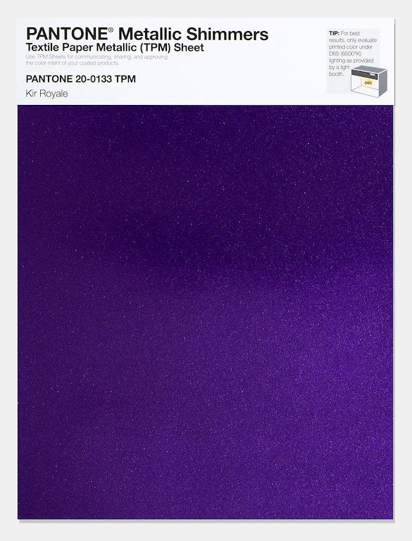 Metallic Shimmers Textile Paper Metallic [TPM] Sheet 20-0133