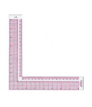 C-THRU Plastic L-Square Ruler (8" x 8")