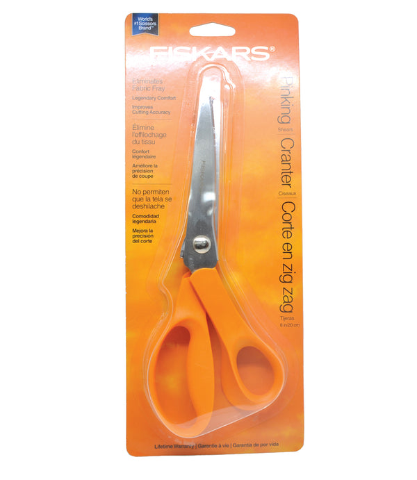 Brand New Genuine Fiskars Scissors Pinking Shears 9445 
