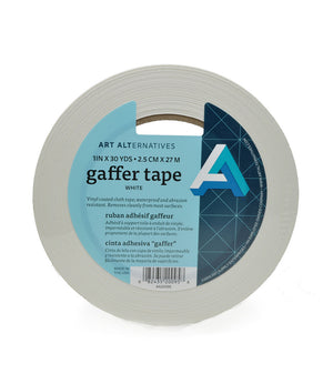 Art Alternative White Gaffers Tape 1 inch x 30 yards