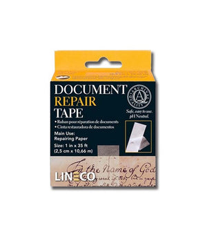 Lineco Document Repair Tape, 1" x 400"