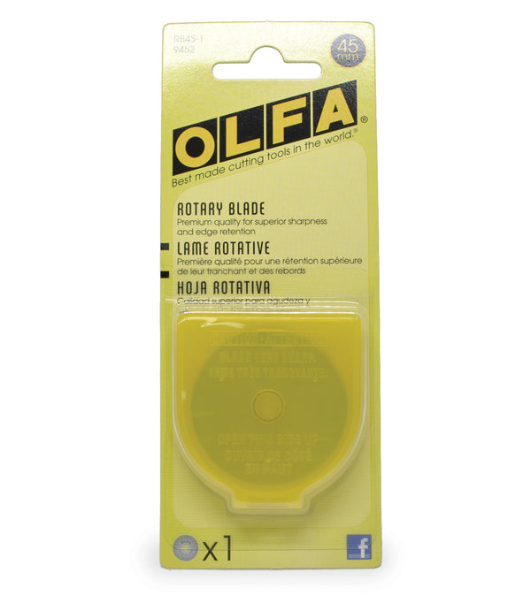 Olfa 45mm, Rotary Pack Refill (Pack of 2, 5, and 10) - Columbia Omni Studio