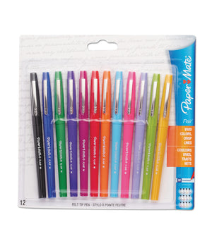 Paper Mate Color Flair Pen Set, Assorted Colors (Various Sizes & Styles)