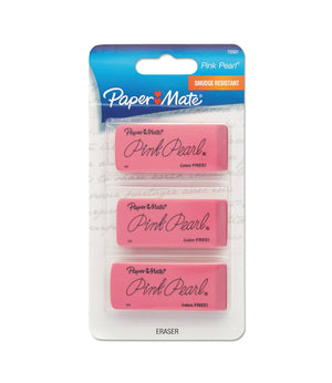 Paper Mate Pink Pearl Erser Pack Of 3