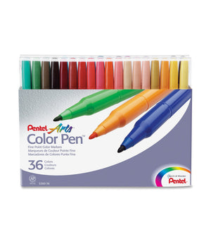 Pentel 36 Color Pen Set