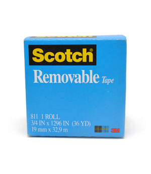 811 Removable Tape 1" CORE