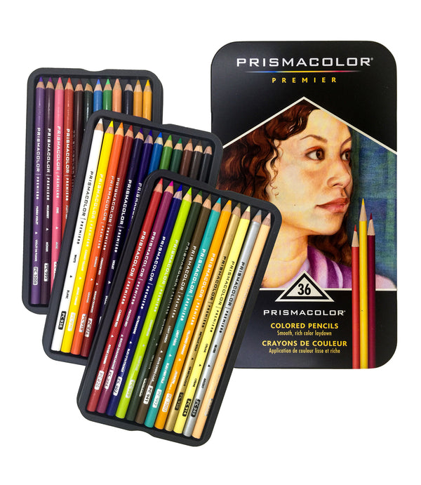 Prismacolor Premier Color Pencils Assorted Colors 150 count Plus 2  Prismacolor Blender Pencils Plus Prismacolor Eraser