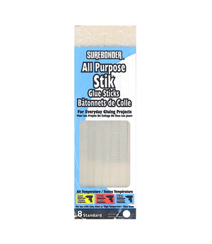 Surebonder All Temp Glue Sticks For Hot Glue Gun, 8PK, 10" Long